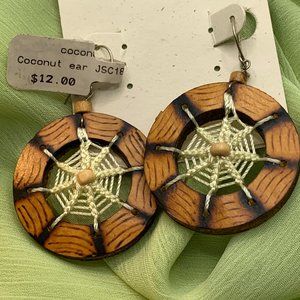 Coconut Dream Catcher Earrings!